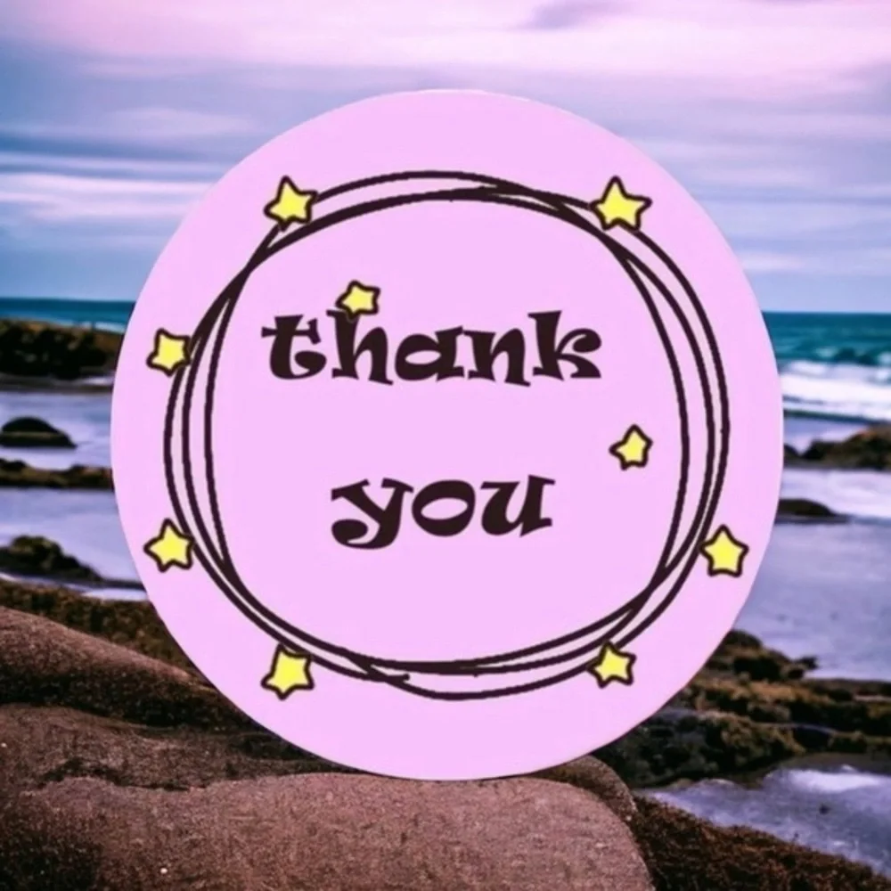 40 Thank You Stickers!